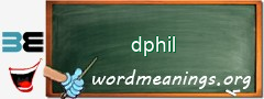 WordMeaning blackboard for dphil